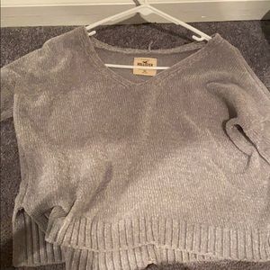 Hollister Cropped Crewneck
